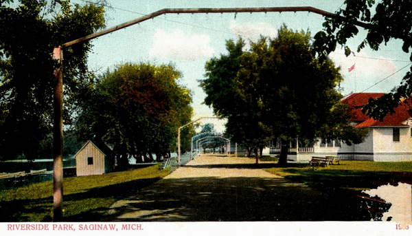Riverside Park - OLD POST CARD VIEW